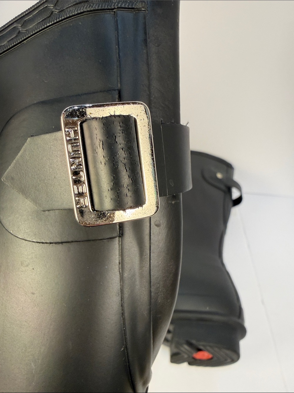 Hunter Matte Black Mid-Calf Rain Boots - Picture 13 of 16